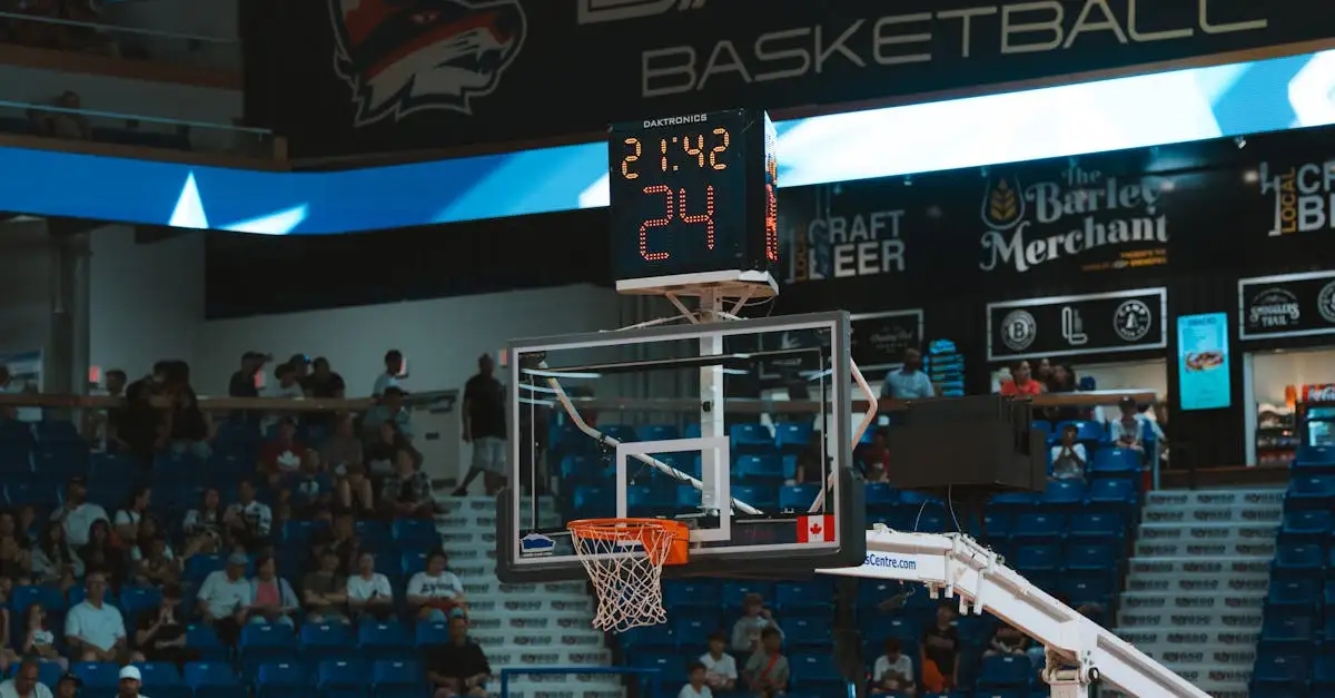 Basket score bijhouden en resultaten bekijken